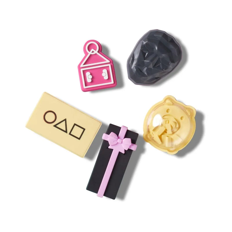 Jibbitz™ Squid Game Pack com 5 Peças